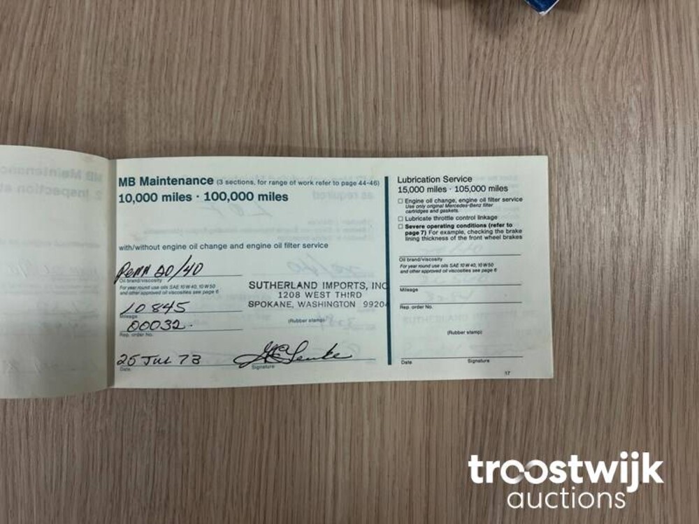 Mercedes-Benz 450SL Roadster R107 218 PS 1973, PT-XS-65