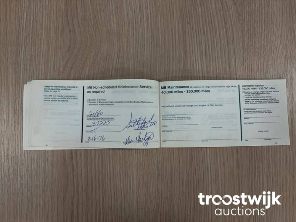 Mercedes-Benz 450SL Roadster R107 218 PS 1973, PT-XS-65