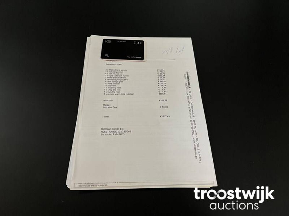 DeLorean DMC-12 2.8 V6 130 PS 1981