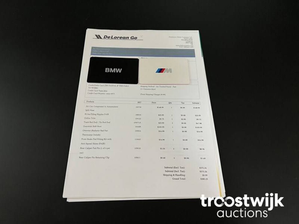 DeLorean DMC-12 2.8 V6 130 PS 1981