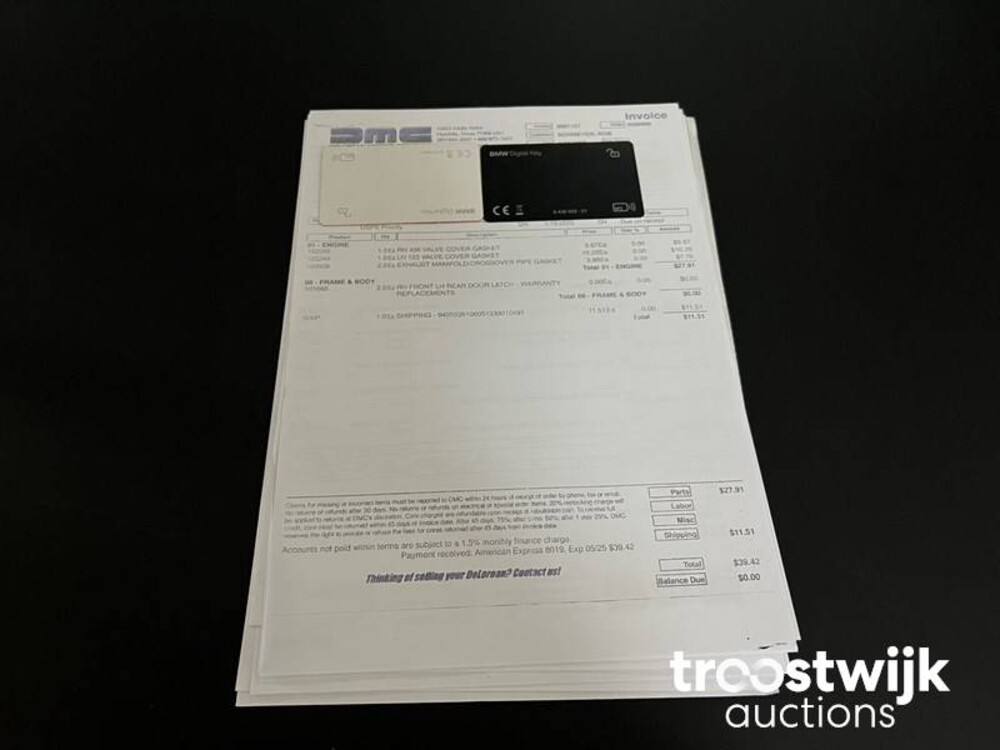 DeLorean DMC-12 2.8 V6 130 PS 1981