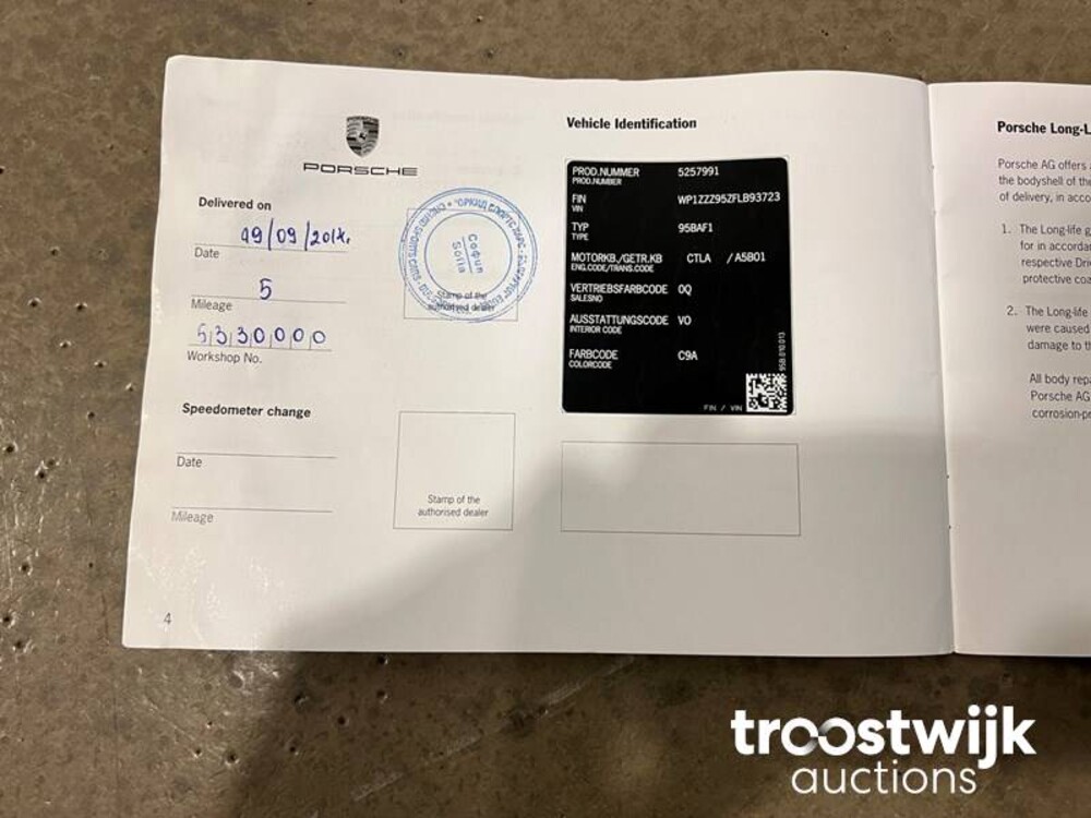 Porsche Macan Turbo 3.6 V6 400 PS Sport-Design Sport-Chrono CARBON 2014, XF-975-G