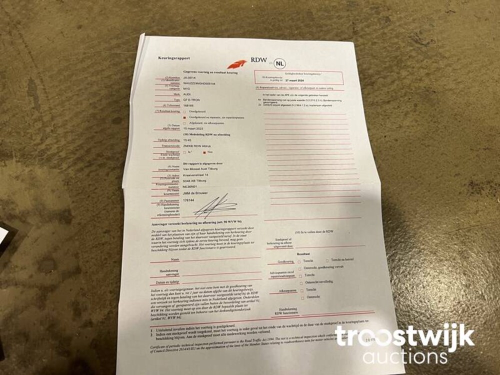 Audi Q7 E-Tron 3.0 TDI Quattro Premium Plug-In Hybrid 373 PS V6 ORG-NL, JX-357-K