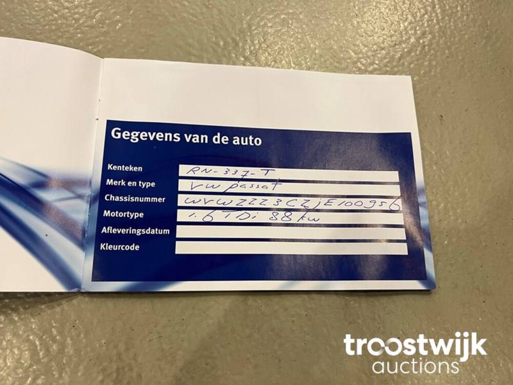 Volkswagen Passat Variant 1.6 TDI DSG Comfortline Business 120PS 2018 -Orig. NL-, RN-337-T
