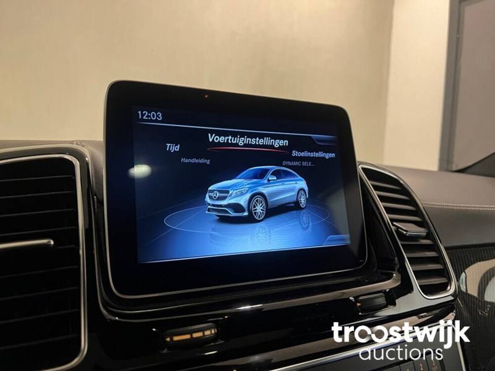 Mercedes-Benz GLE63s AMG 5.5 V8 4Matic Coupe 585hp 2018 GLE-Class