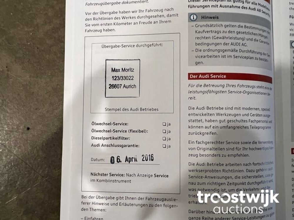 Audi A6 Avant S-Line 3.0 V6 TFSI Quattro Sport Edition 333 PS 2016, J-252-FS