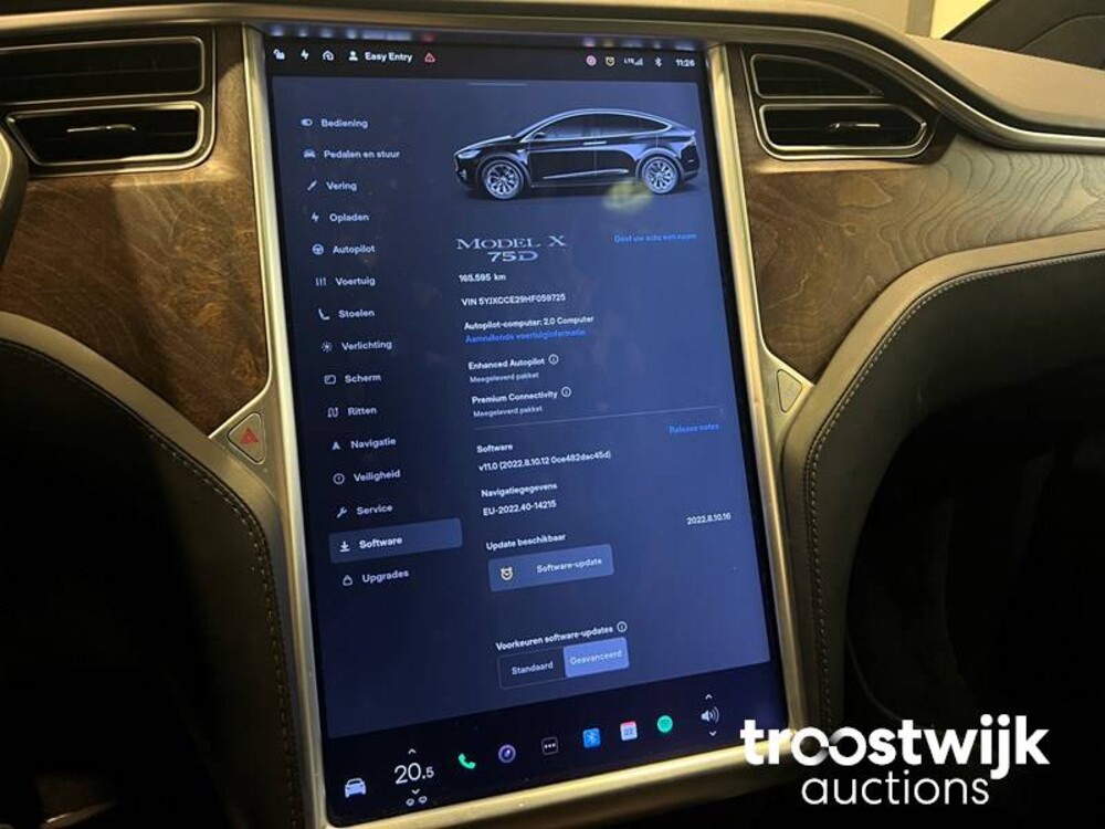 Tesla Model X 75d 6-Persoons 333hp 2017 -Orig. NL-, PT-595-K