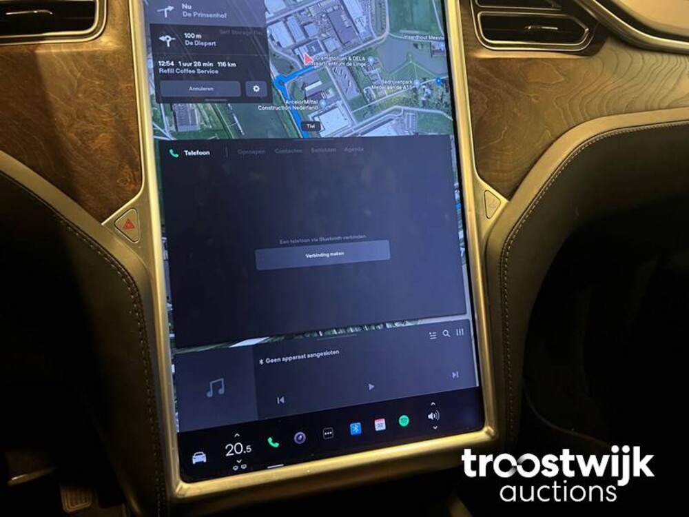 Tesla Model X 75d 6-Persoons 333hp 2017 -Orig. NL-, PT-595-K