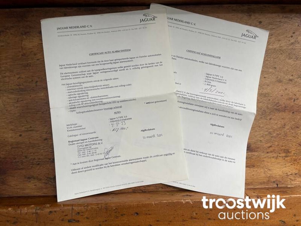 Jaguar S-type 3.0 V6 238pk 2001 -Orig. NL-, 91-GS-JJ