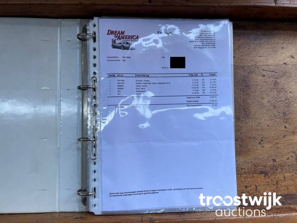 Chevrolet USA Corvette 1 YZ 87 165 kW. 300pk 1978, GT-JV-75