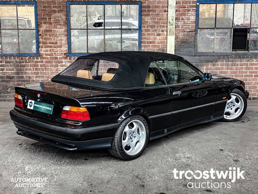 BMW 320i Executive E36 3-serie Cabrio 150hp 1998 -Orig. EN- TP-BN-25 - Youngtimer-