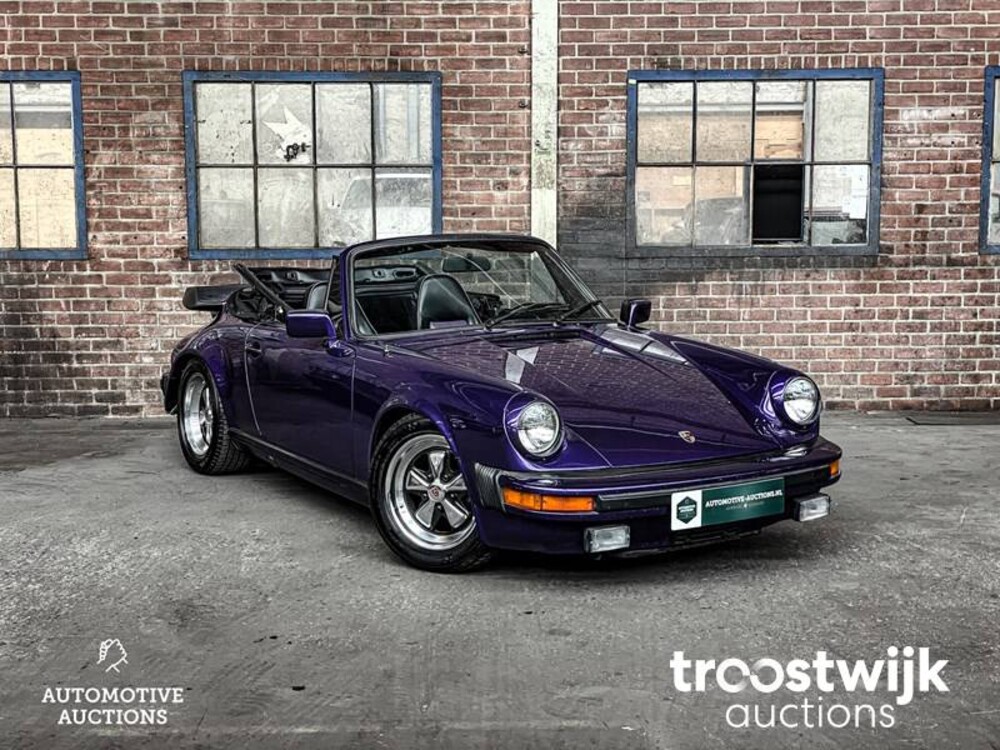 Porsche 911 3.0 SC 204pk Cabriolet 1983 -Youngtimer-