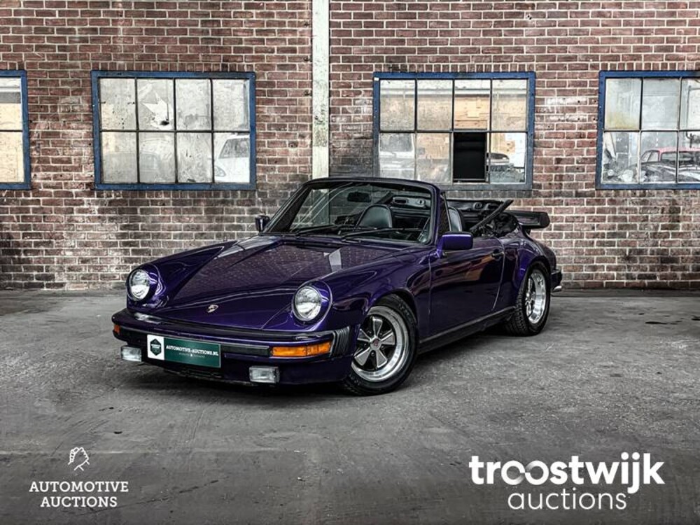 Porsche 911 3.0 SC 204pk Cabriolet 1983 -Youngtimer-