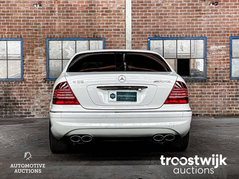 Mercedes-Benz S55 AMG 5.5 V8 Kompressor M113K 476pk 2004 -Youngtimer-