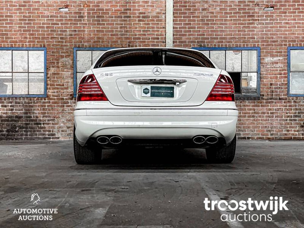 Mercedes-Benz S55 AMG 5.5 V8 Kompressor M113K 476pk 2004 -Youngtimer-