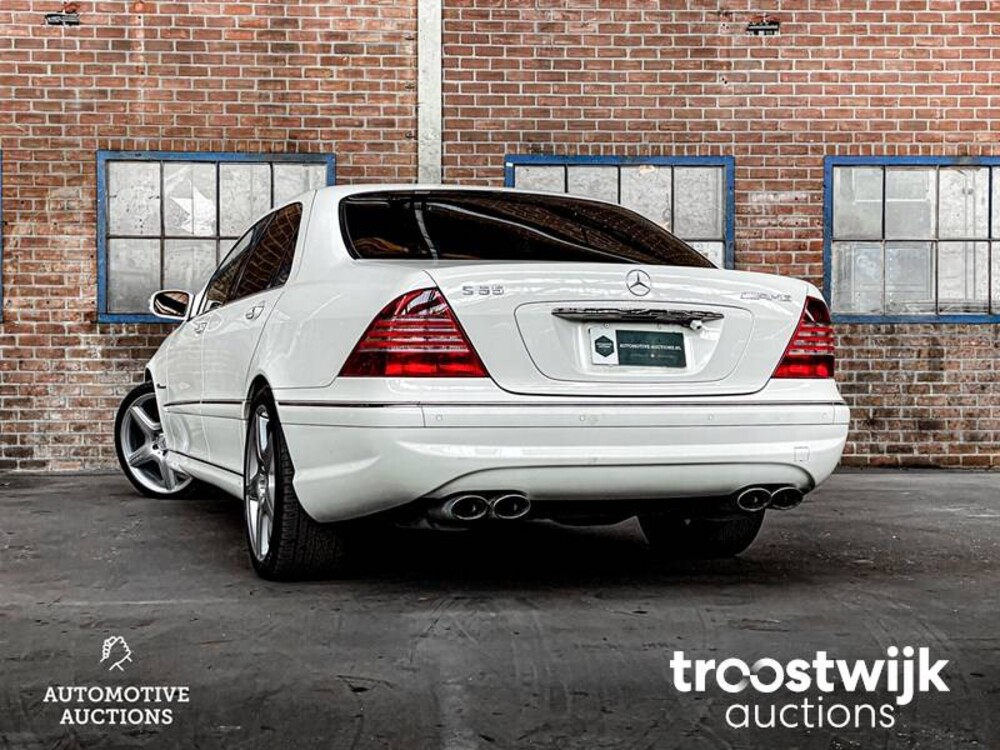 Mercedes-Benz S55 AMG 5.5 V8 Kompressor M113K 476pk 2004 -Youngtimer-