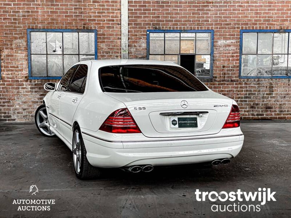 Mercedes-Benz S55 AMG 5.5 V8 Kompressor M113K 476pk 2004 -Youngtimer-