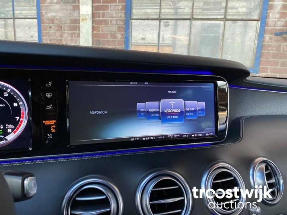 Mercedes-Benz S63 AMG 5.5 V8 4Matic  Coupé 585hp 2015 S-Class, R-429-NB