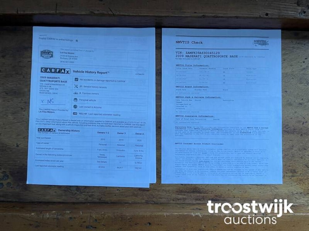 Maserati Quattroporte S 4.7 V8 430PS 2009