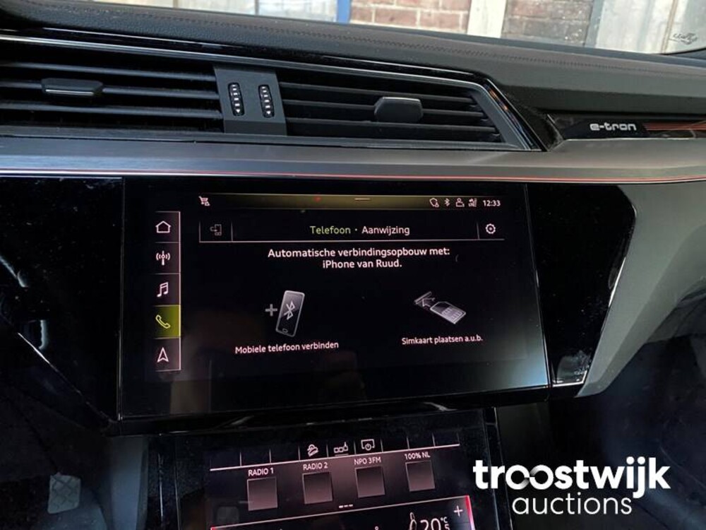 Audi e-tron 55 Quattro Advanced 95kWh 360PS 2019 -Orig. NL-, G-578-HT