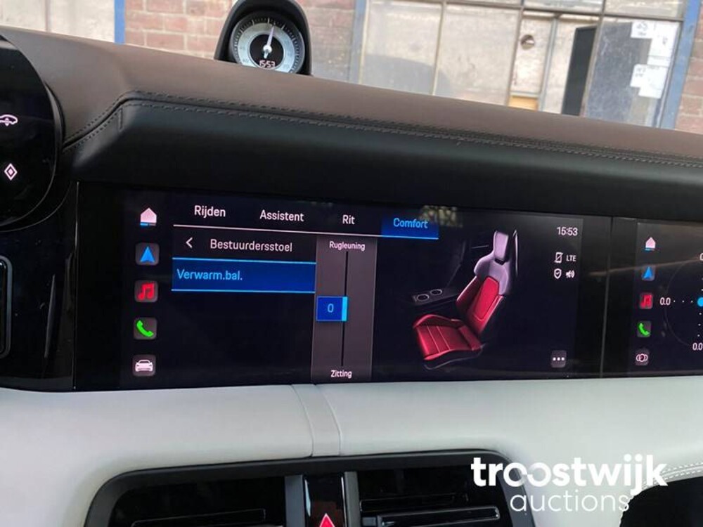 Porsche Taycan PERFORMANCE 84kWh Sport Chrono 381PS 2021 Herstellergarantie -Orig. NL-, L-982-RT