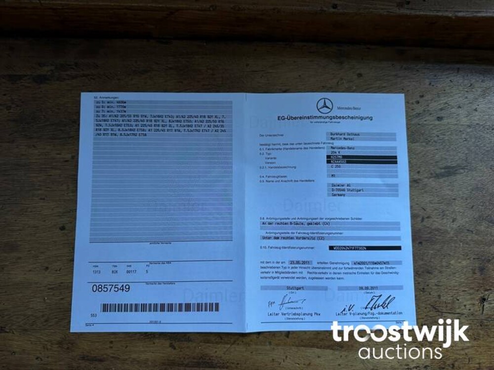 Mercedes-Benz C250 Estate  204pk 2011 -Orig. NL- C-Klasse, 54-SHX-7