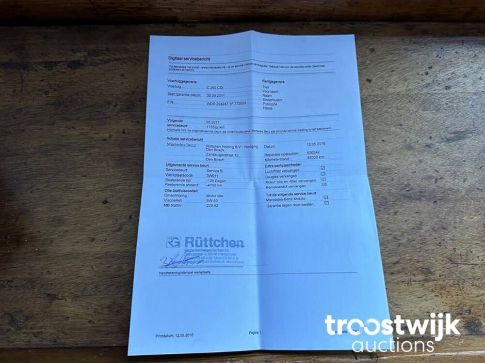 Mercedes-Benz C250 Estate  204pk 2011 -Orig. NL- C-Klasse, 54-SHX-7