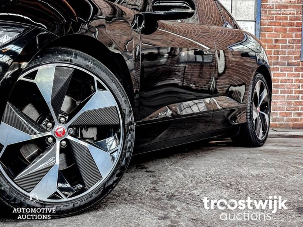 Jaguar I-PACE EV400 First Edition 90 kWh CARBON Black-Pack 400PS 2018 -Orig. NL-, XF-099-Z