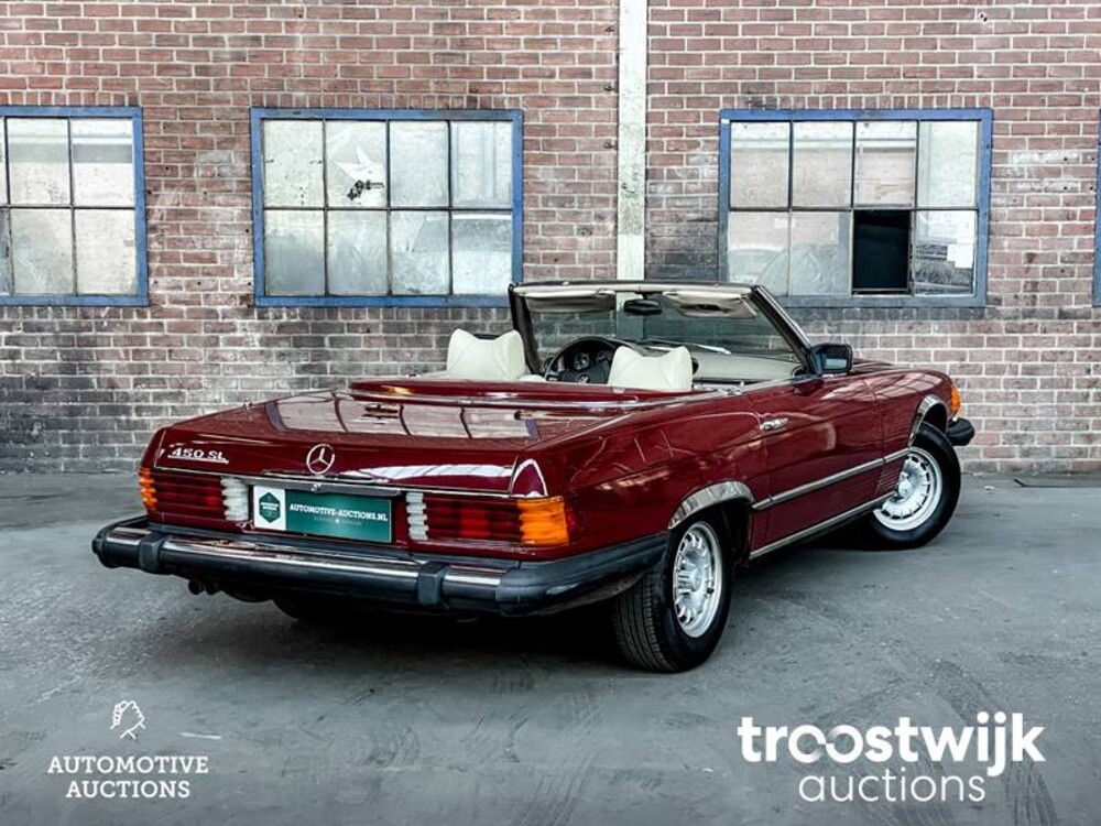 Mercedes-Benz 450SL Roadster 218pk 1977 SL-Klasse, 30-YD-72