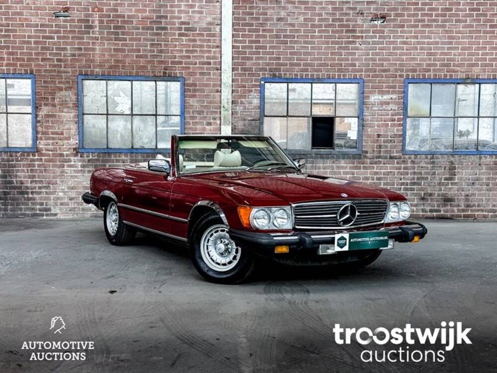 Mercedes-Benz 450SL Roadster 218pk 1977 SL-Klasse, 30-YD-72