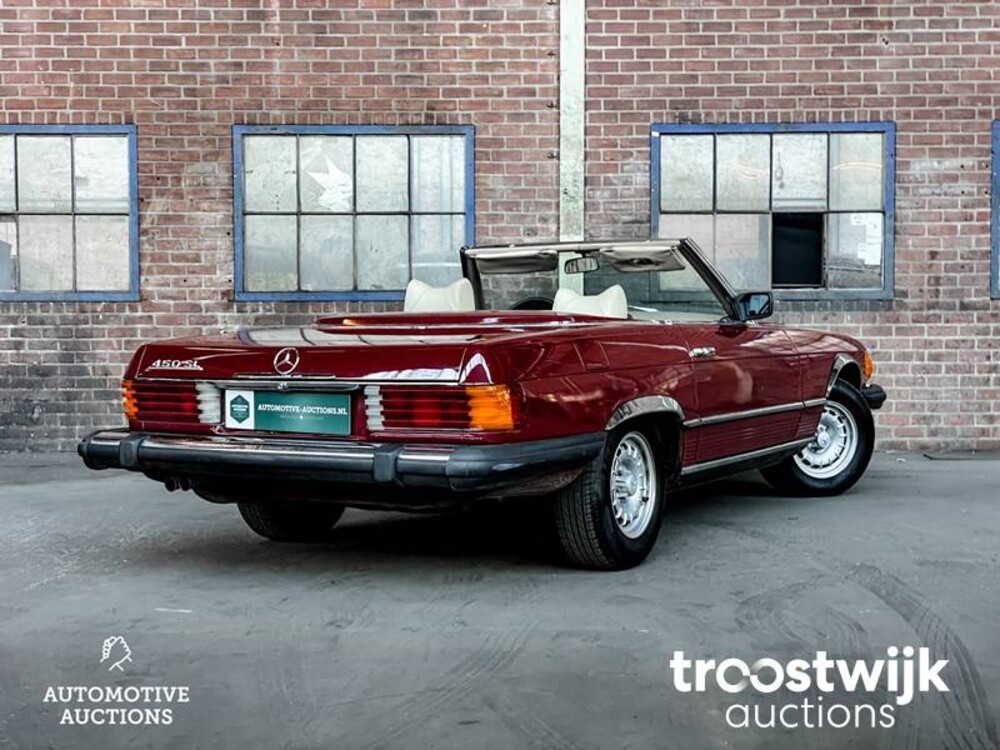 Mercedes-Benz 450SL Roadster 218pk 1977 SL-Klasse, 30-YD-72