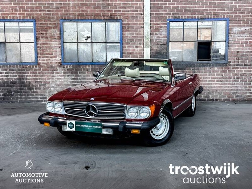 Mercedes-Benz 450SL Roadster 218pk 1977 SL-Klasse, 30-YD-72