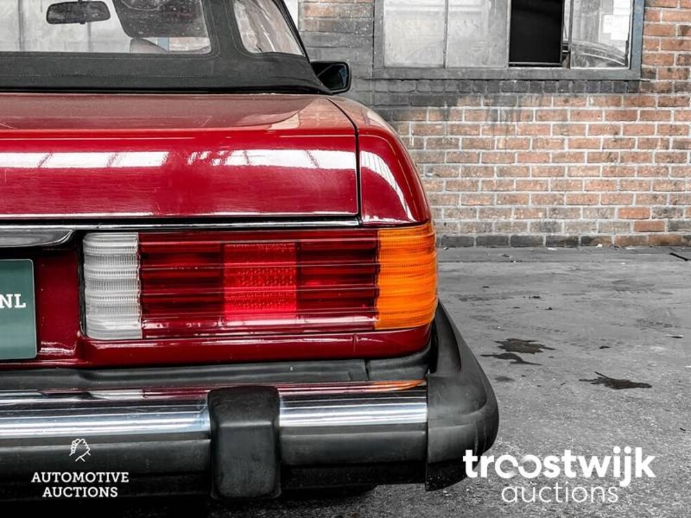 Mercedes-Benz 450SL Roadster 218pk 1977 SL-Klasse, 30-YD-72