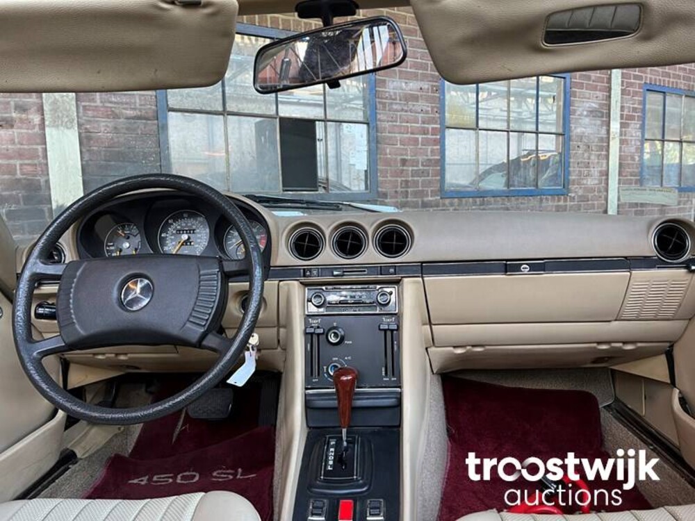 Mercedes-Benz 450SL Roadster 218pk 1977 SL-Klasse, 30-YD-72