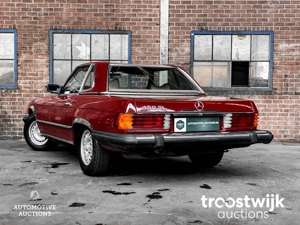 Mercedes-Benz 450SL Roadster 218pk 1977 SL-Klasse, 30-YD-72