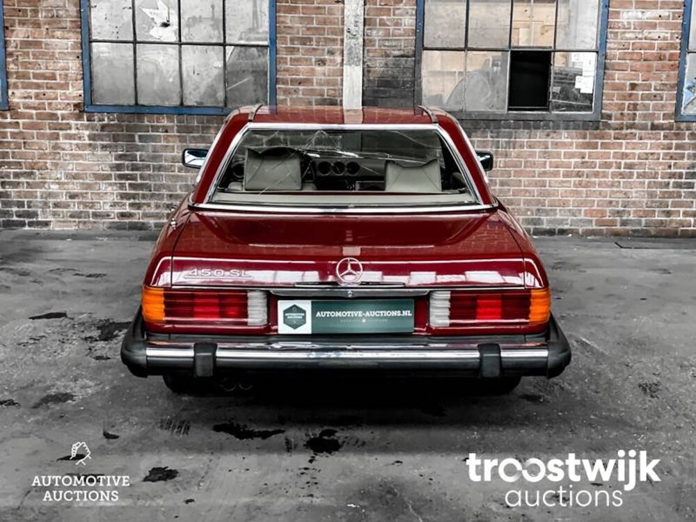 Mercedes-Benz 450SL Roadster 218pk 1977 SL-Klasse, 30-YD-72
