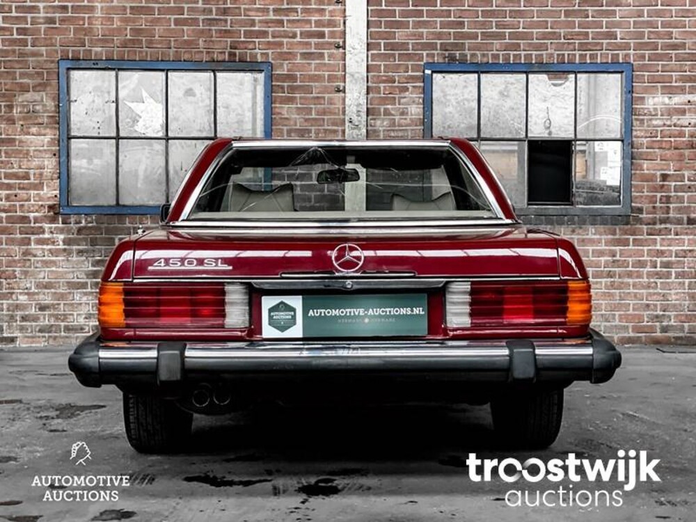 Mercedes-Benz 450SL Roadster 218pk 1977 SL-Klasse, 30-YD-72