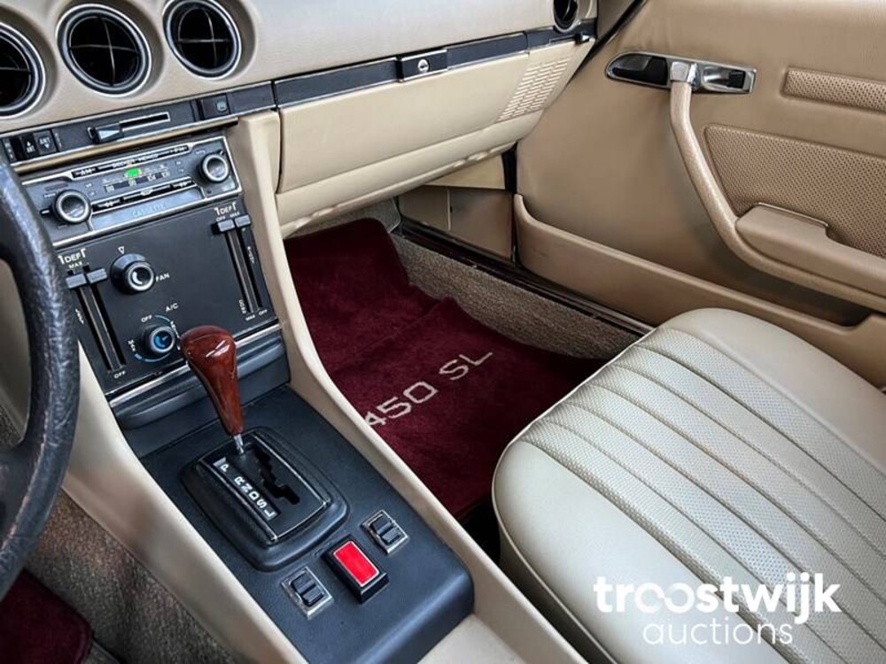 Mercedes-Benz 450SL Roadster 218pk 1977 SL-Klasse, 30-YD-72