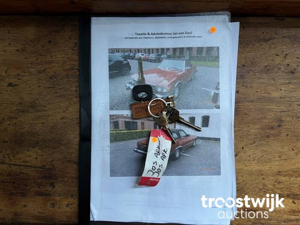 Mercedes-Benz 450SL Roadster 218pk 1977 SL-Klasse, 30-YD-72