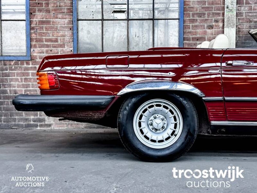 Mercedes-Benz 450SL Roadster 218pk 1977 SL-Klasse, 30-YD-72