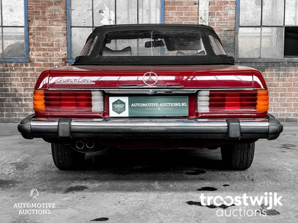 Mercedes-Benz 450SL Roadster 218pk 1977 SL-Klasse, 30-YD-72