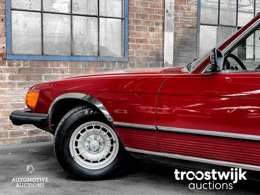 Mercedes-Benz 450SL Roadster 218pk 1977 SL-Klasse, 30-YD-72