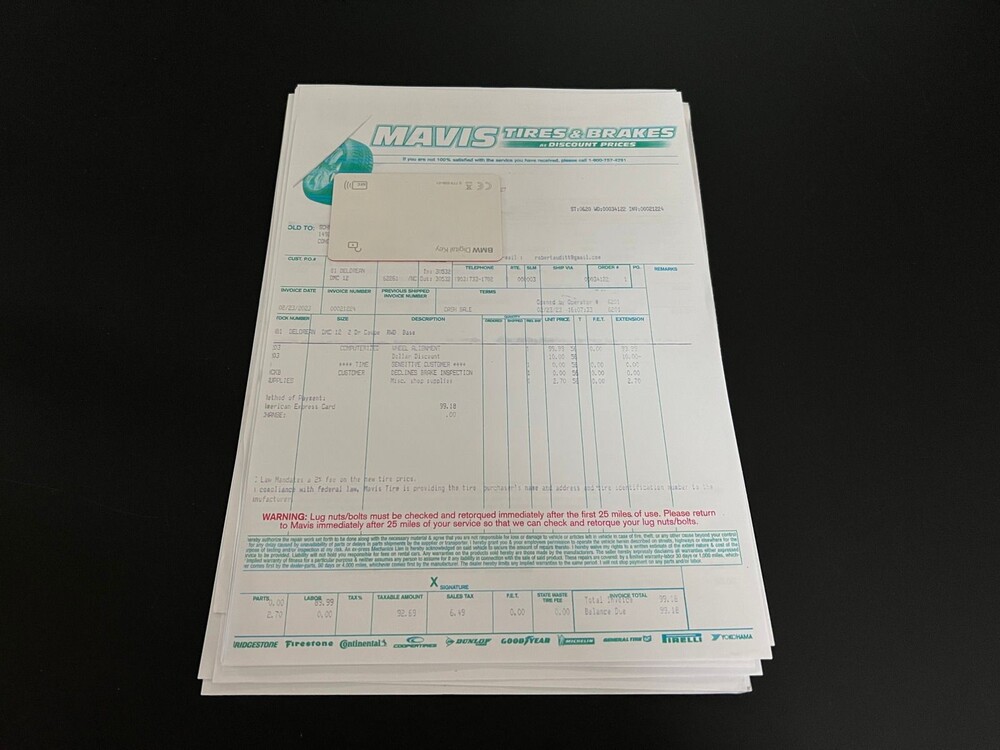 DeLorean DMC-12 2.8 V6 130PS 1981