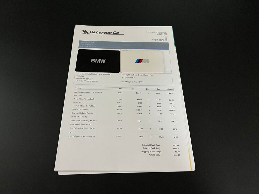 DeLorean DMC-12 2.8 V6 130PS 1981