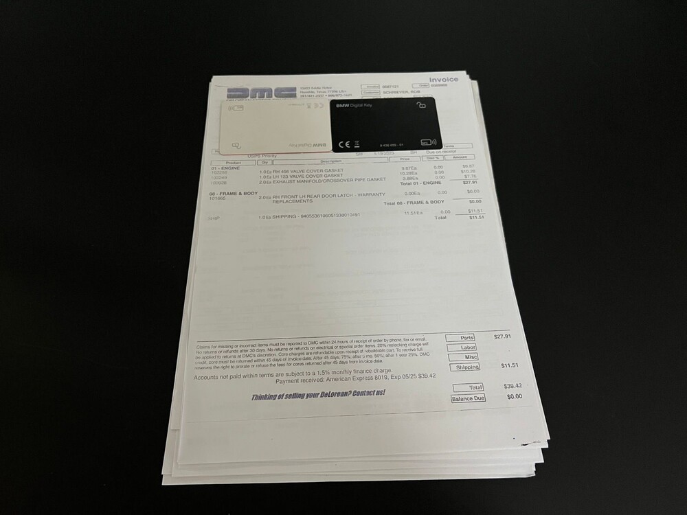 DeLorean DMC-12 2.8 V6 130PS 1981