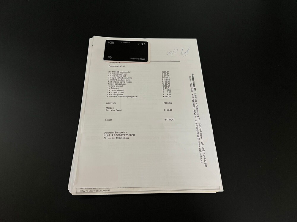 DeLorean DMC-12 2.8 V6 130PS 1981