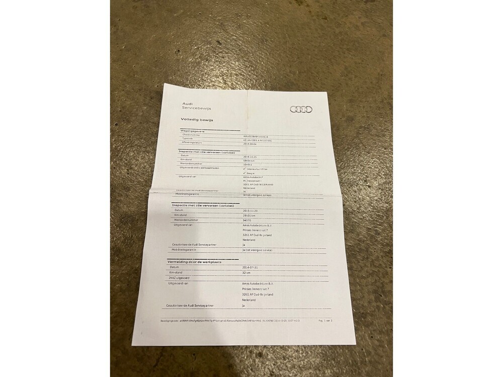 Audi A3 Limousine S-Line 1.4 TFSI 150PS 2014 -Orig. NL-, 6-XHD-73