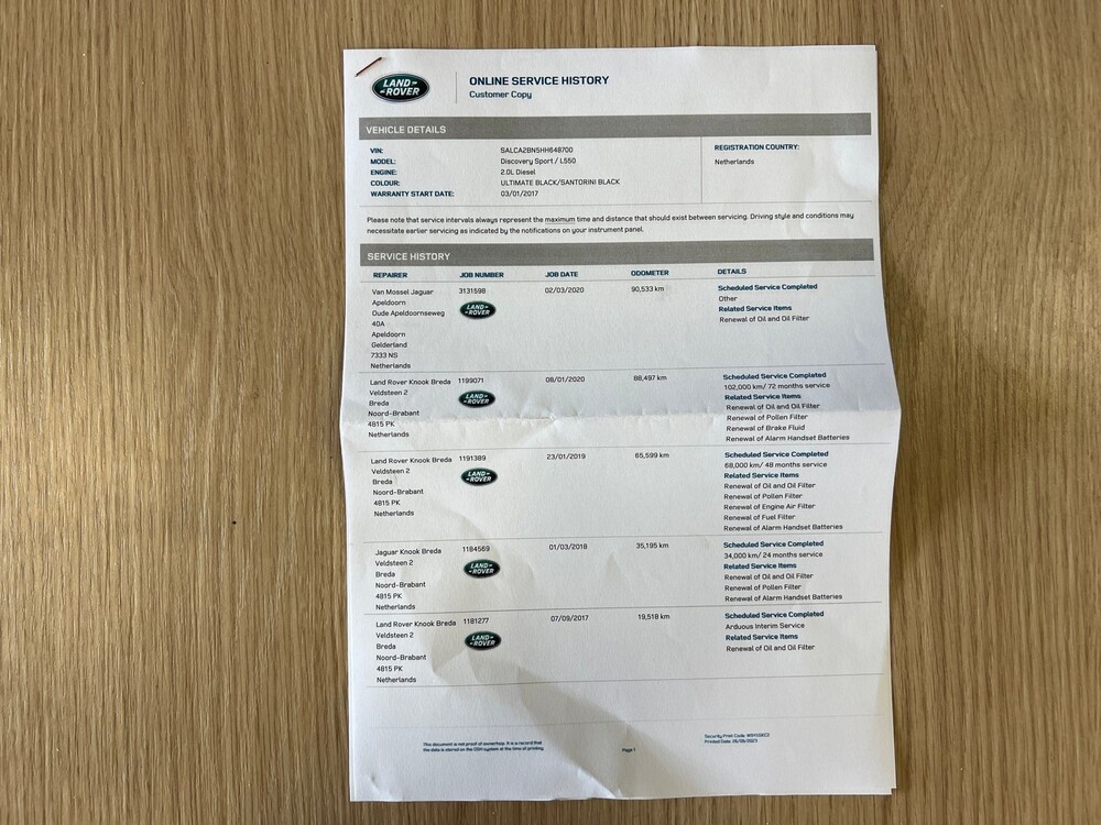 Land Rover Discovery Sport TD4 HSE 4WD 150pk 2017 -Orig. NL-, ND-894-V