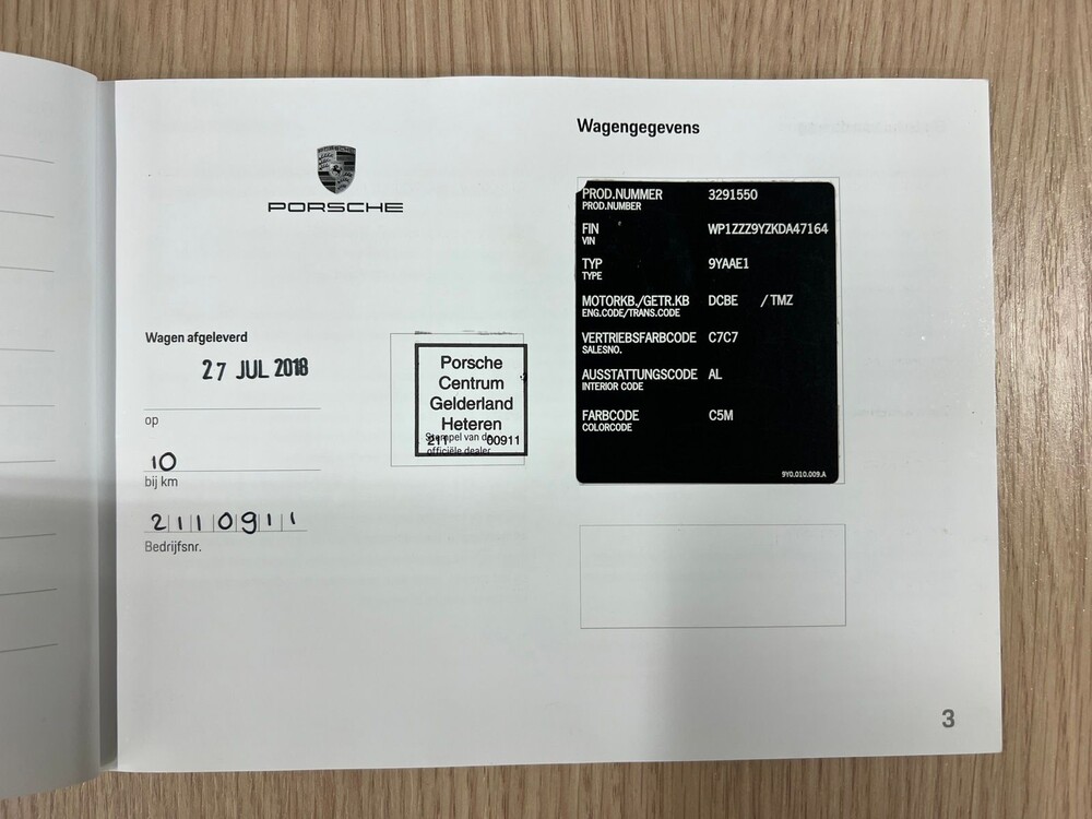 Porsche Cayenne E-Hybrid 3.0 V6 Sport-Chrono 462PS 2018 -Orig. NL-, TD-052-B