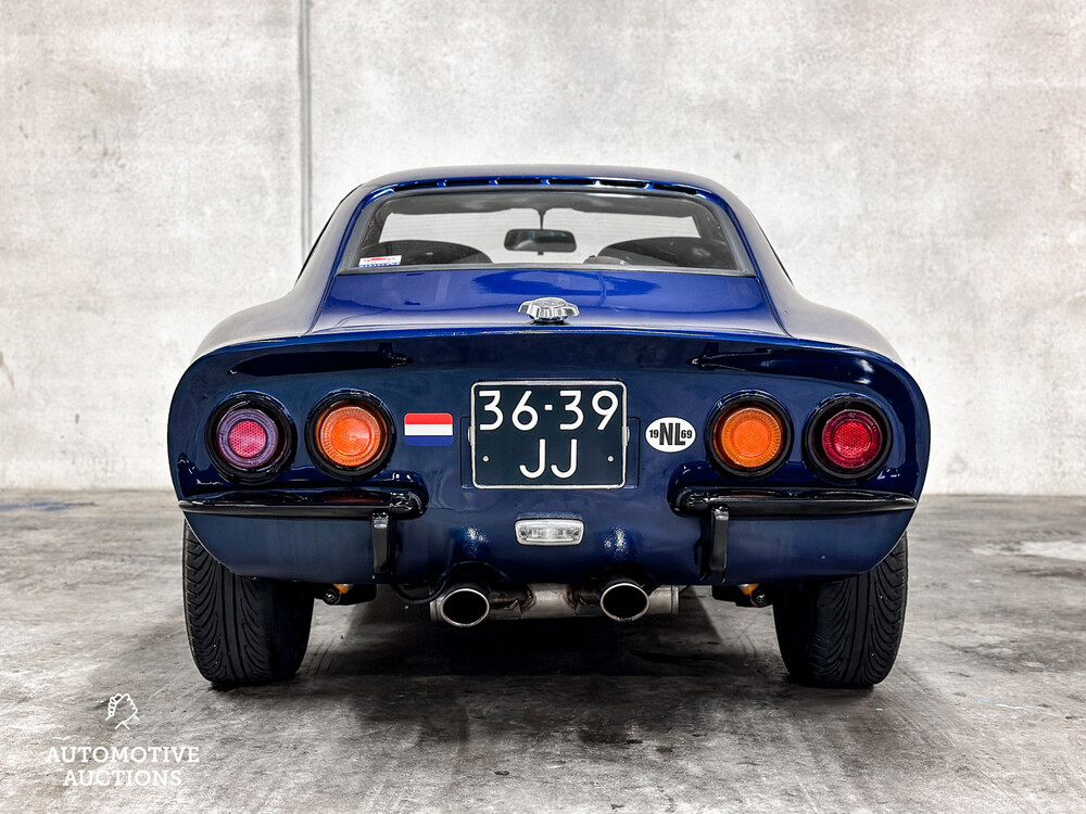 Opel GT/J Sport 1.9 Coupe90PS 1969 -Orig. NL-, 36-39-JJ